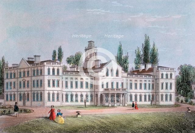 Smallpox Hospital, Highgate, London, c1871. Creator: Unknown.