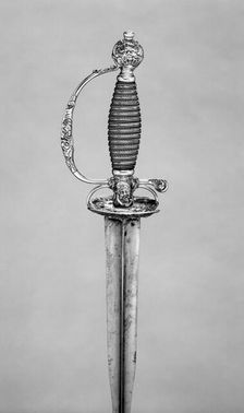 Smallsword, British, London, hallmarked 1747-48. Creator: Unknown