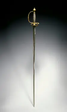 Smallsword, c. 1730. Creator: Unknown