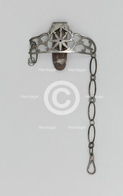 Smallsword Carrier, Spain, 1770/1800. Creator: Unknown.