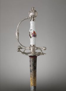 Smallsword, Dutch, Amsterdam, ca. 1750. Creator: Jan Nieuwland