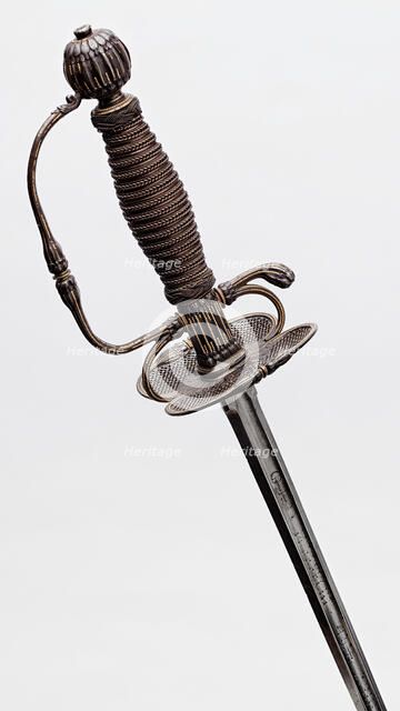Smallsword, Europe, 1670/80. Creator: Unknown.