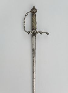 Smallsword, Europe, western, c. 1640/60. Creator: Unknown