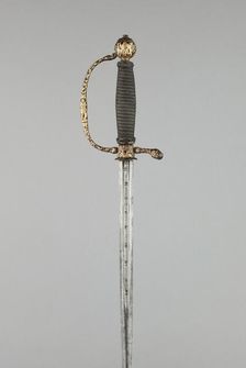 Smallsword for a Child, France, c. 1670. Creator: Unknown
