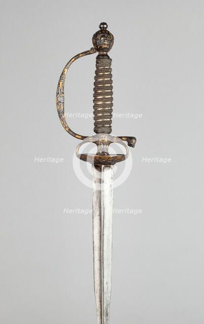 Smallsword, France, 1740/50. Creator: Unknown.