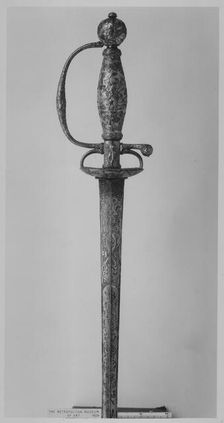 Smallsword, French, ca. 1730-35. Creator: Unknown