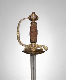 Smallsword, French, probably Paris, ca. 1650-60. Creator: Unknown