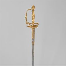Smallsword, German or Dutch, ca. 1750-60. Creator: Unknown