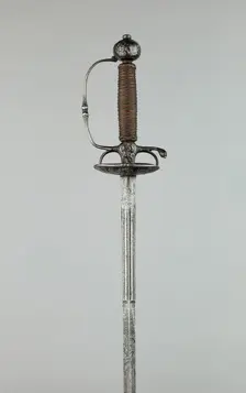 Smallsword, Germany, c. 1650/60. Creator: Peter Munch
