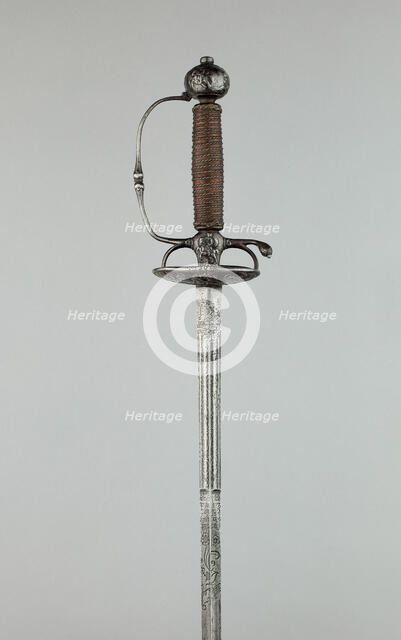 Smallsword, Germany, c. 1650/60. Creator: Peter Munch.