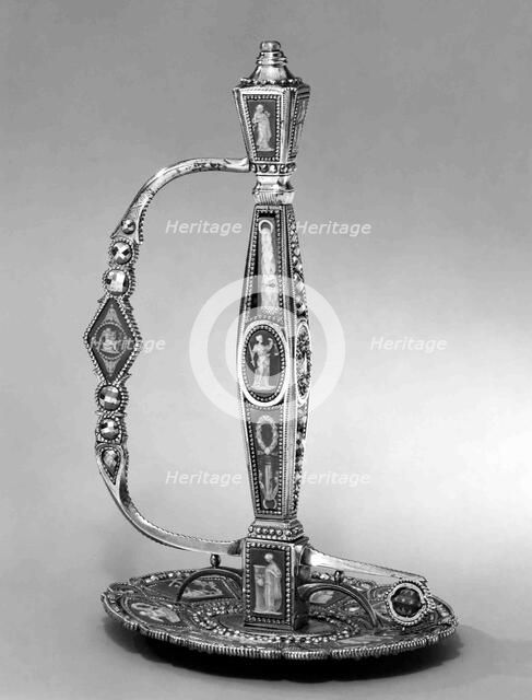 Smallsword Hilt, British, possibly Birmingham, ca. 1790. Creators: Matthew Boulton, Josiah Wedgwood.