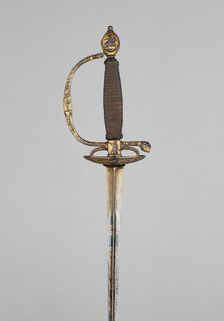 Smallsword, Paris, 1770/80. Creator: Aubry Le Jeune