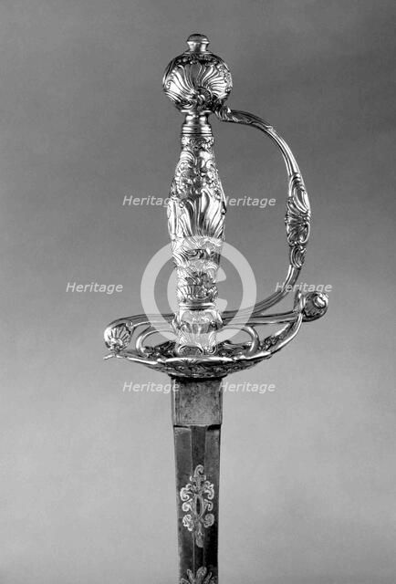 Smallsword, probably German, ca. 1750-60. Creator: Unknown.