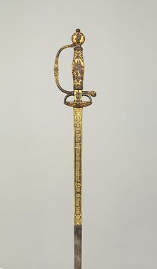 Smallsword Presented by the City of Paris to Commandant Ildefonse Favé, French, Paris, 1856. Creators: Paul Bled, Lepage Moutier