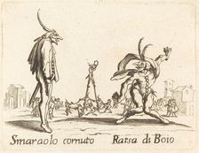 Smaralo Cornuto and Ratsa di Boio. Creator: Unknown