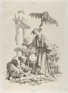 Smell, 1720-70. Creator: Francois Boucher