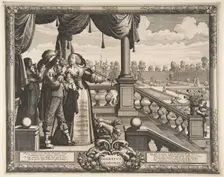 Smell, ca. 1638. Creator: Abraham Bosse