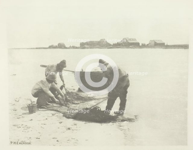 Smelting on the River Blythe (Suffolk), 1883/87, printed 1888. Creator: Peter Henry Emerson.
