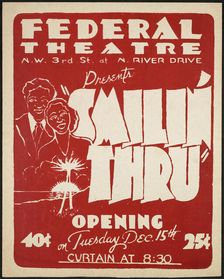 Smilin Through, Miami, 1936. Creator: Unknown