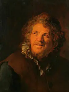 Smiling Old Man (Abraham Grapheus ? ), 1637. Creator: Jan Lievens