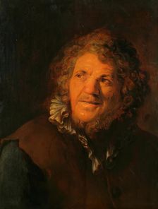 Smiling Old Man (Abraham Grapheus ? ), 1637. Creator: Jan Lievens