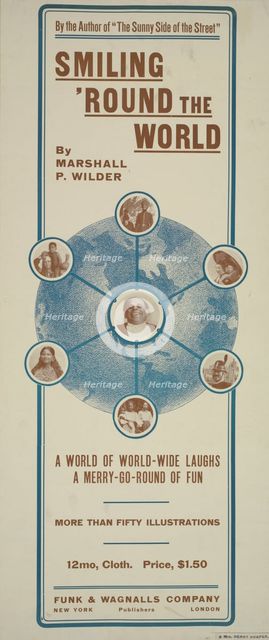 Smiling 'round the world, c1895 - 1911. Creator: Unknown.