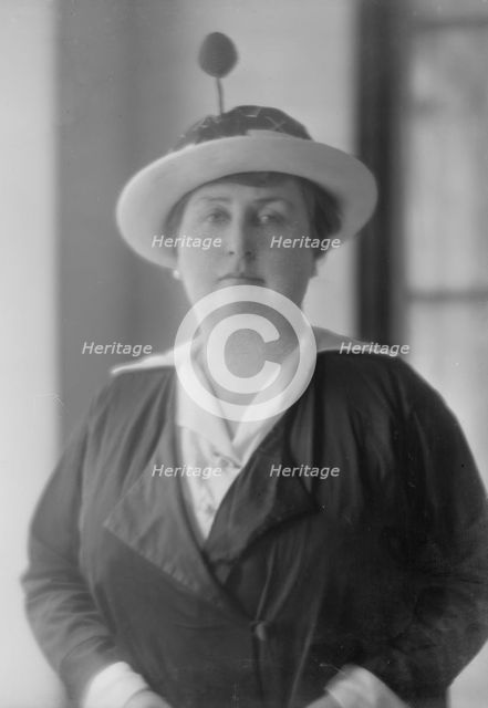 Smith, Garrit, Mrs., portrait photograph, 1915 July 6. Creator: Arnold Genthe.