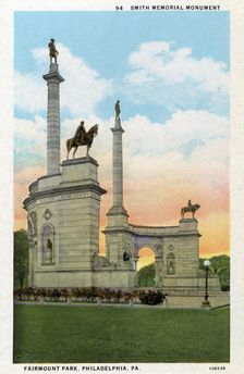 Smith Memorial Monument, Fairmount Park, Philadelphia, Pennsylvania, USA, 1926