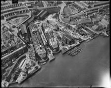 Smith's Docks, North Shields, Tyne & Wear, c1930s. Creator: Arthur William Hobart