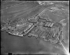 Smith's Docks, South Bank, Middlesborough, c1930s. Creator: Arthur William Hobart