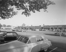 Smithtown Shopping Center, 1954. Creator: Gottscho-Schleisner, Inc