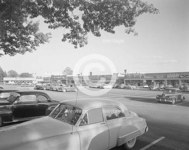 Smithtown Shopping Center, 1954. Creator: Gottscho-Schleisner, Inc.