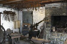 Smithy, North of England Lead Mining Museum, Killhope, Weardale, Durham