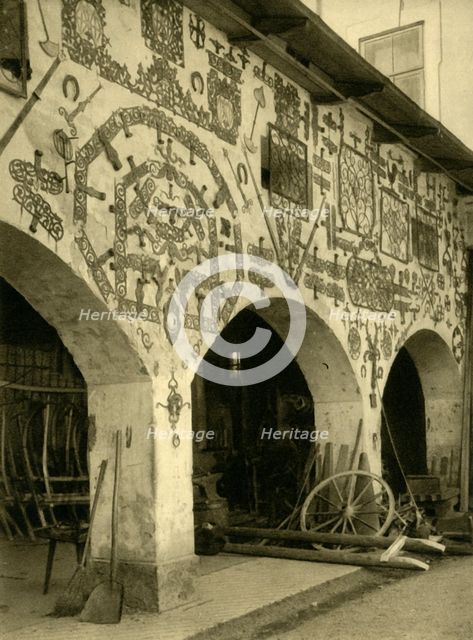 Smithy at Admont Abbey, Austria, c1935. Creator: Unknown.