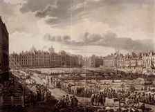 Smithfield Market, London, 1811 Artist: J Bluck