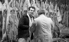 Smithfield Meat Market, City of London, January 1980. Creator: Peter Thompson