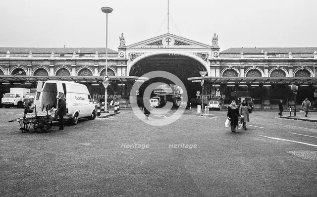 Smithfield Meat Market, City of London, January 1980. Creator: Peter Thompson.