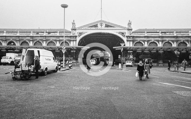 Smithfield Meat Market, City of London, January 1980. Creator: Peter Thompson.
