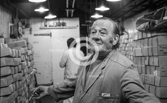 Smithfield Meat Market, City of London, January 1980. Creator: Peter Thompson.