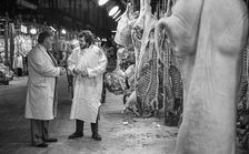Smithfield Meat Market, City of London, January 1980. Creator: Peter Thompson