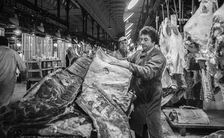 Smithfield Meat Market, City of London, January 1980. Creator: Peter Thompson