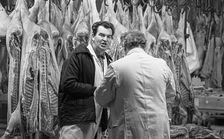 Smithfield Meat Market, City of London, January 1980. Creator: Peter Thompson