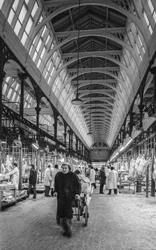 Smithfield Meat Market, City of London, January 1980. Creator: Peter Thompson