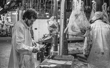 Smithfield Meat Market, City of London, January 1980. Creator: Peter Thompson