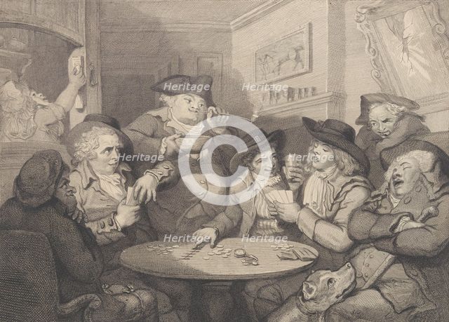 Smithfield Sharpers, or the Countryman Defrauded, April 10, 1787. Creator: John Keyse Sherwin.