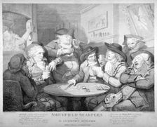 Smithfield sharpers, or the countrymen defrauded c1787. Artist: John Keyse Sherwin