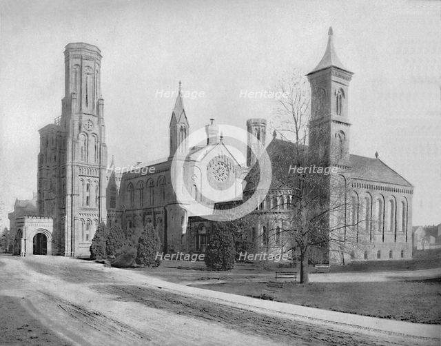 'Smithsonian Institution, Washington, D.C.', c1897. Creator: Unknown.