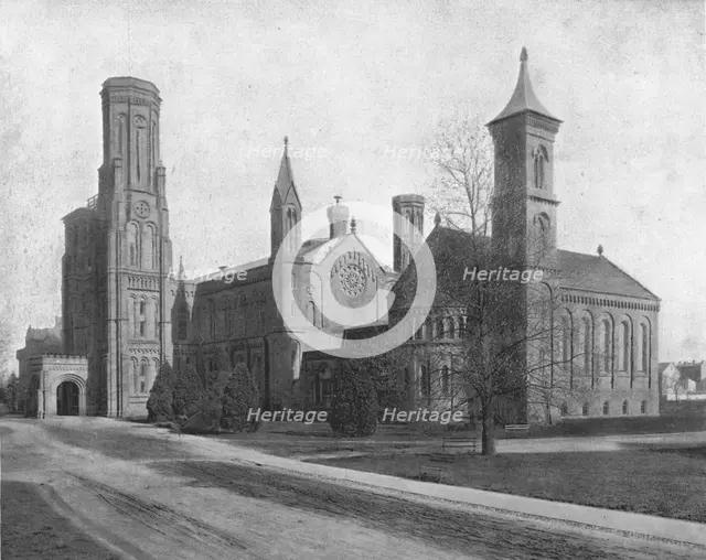Smithsonian Institution, Washington D.C., USA, c1900.  Creator: Unknown.
