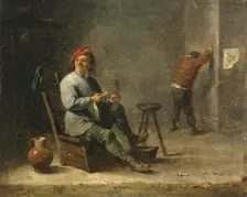 Smoker, 1645. Creator: David Teniers II