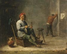 Smoker, 1645. Creator: David Teniers II